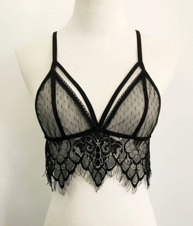 Bralette doble estampado