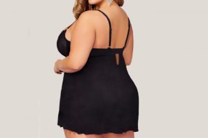 Babydoll Negro Corto