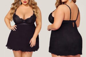 Babydoll Negro Corto