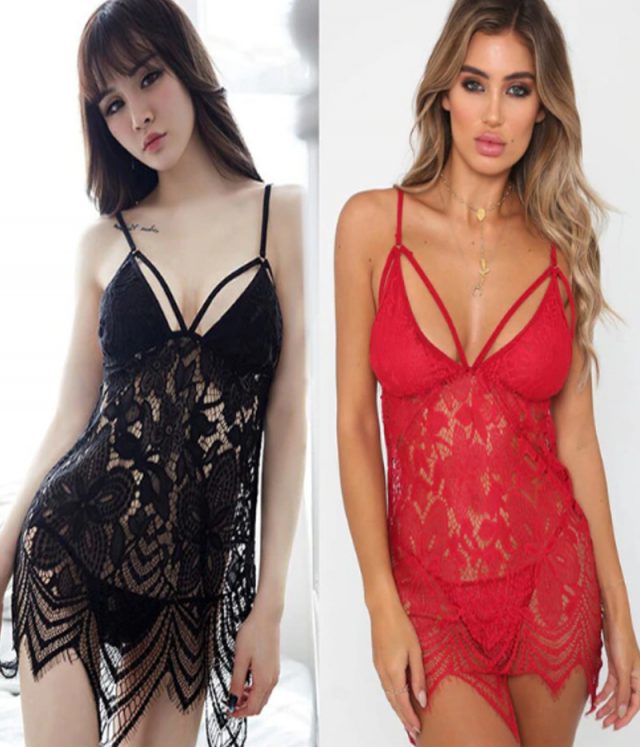 Babydoll Encaje Punta