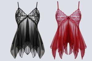 Babydoll Corto Transparente